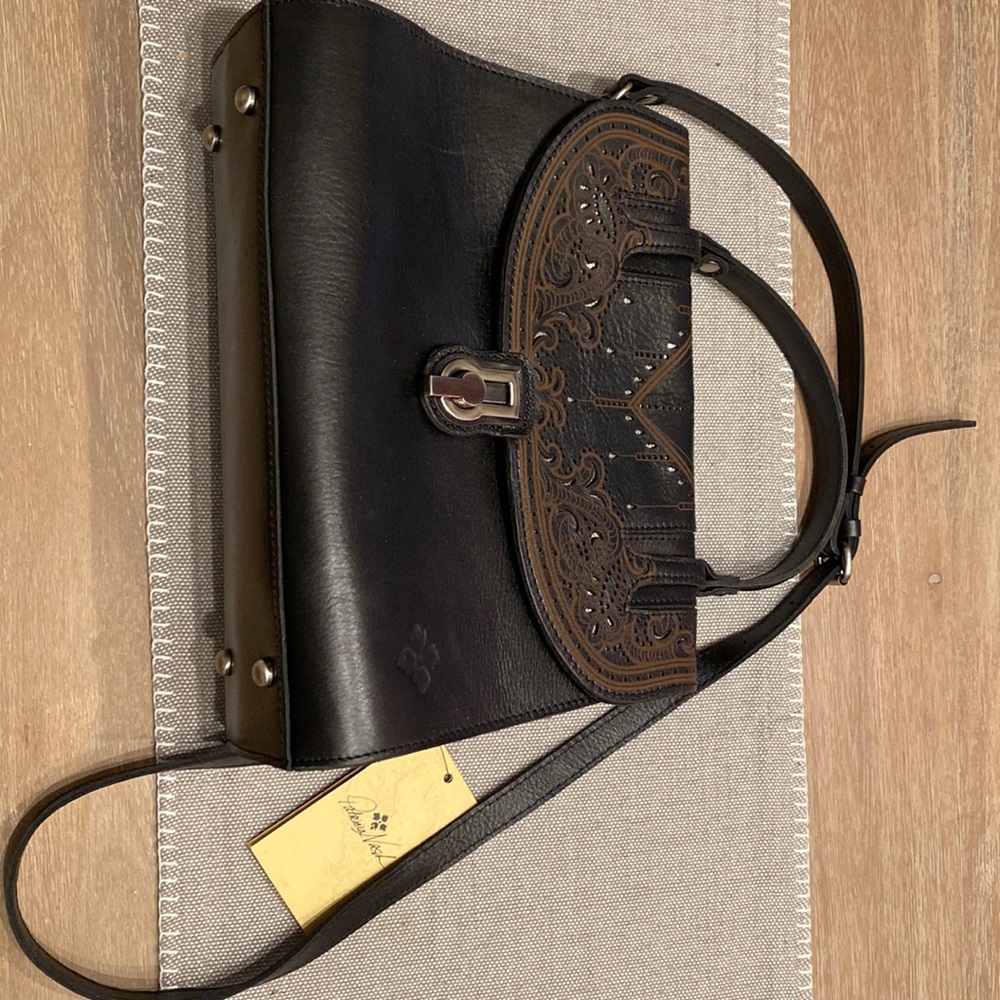 Patricia Nash Leather Shoulder Bag